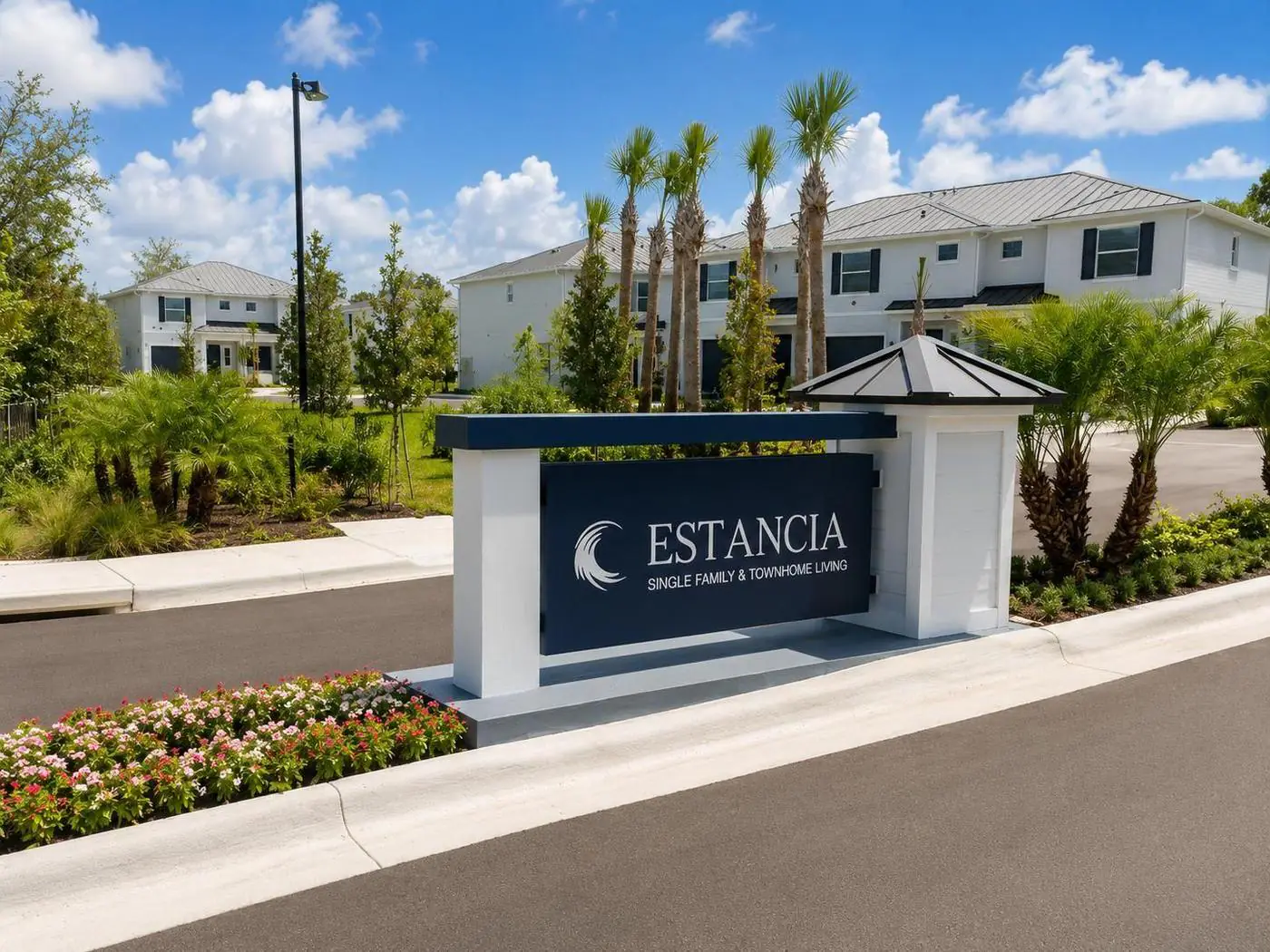 Estancia community entrance